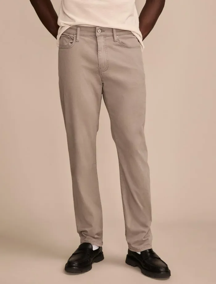 410 Athletic Sateen Stretch Jean Brushed Nickel Men Lucky Brand Pants