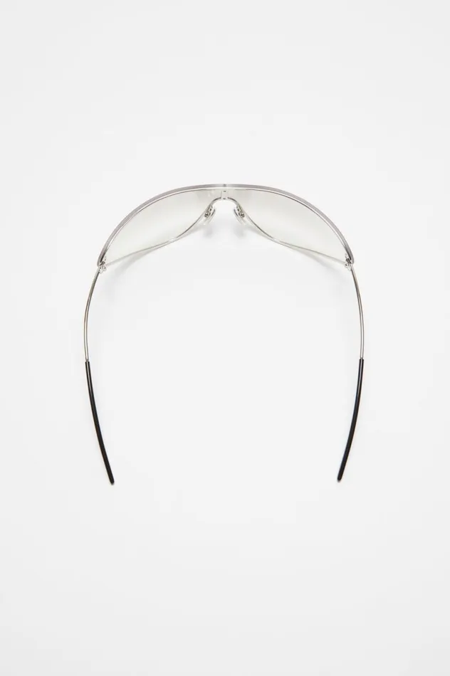 Acne Studios Metal Frame Sunglasses Transparentsilver Women Eyewear