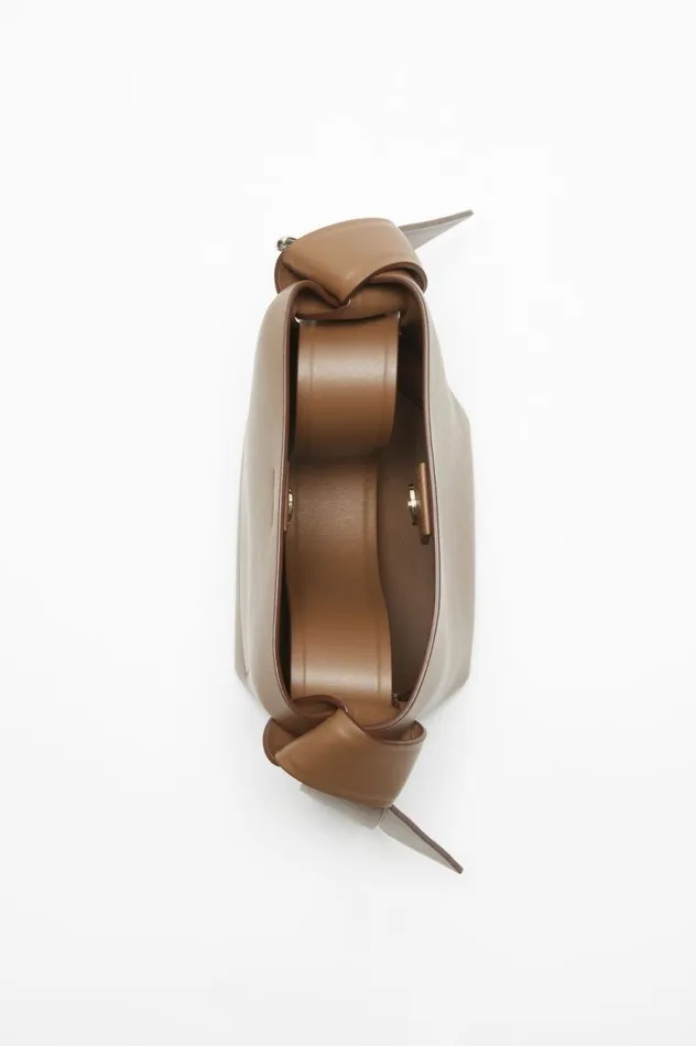 Acne Studios Musubi Micro Tote Camel Brown Women Bags