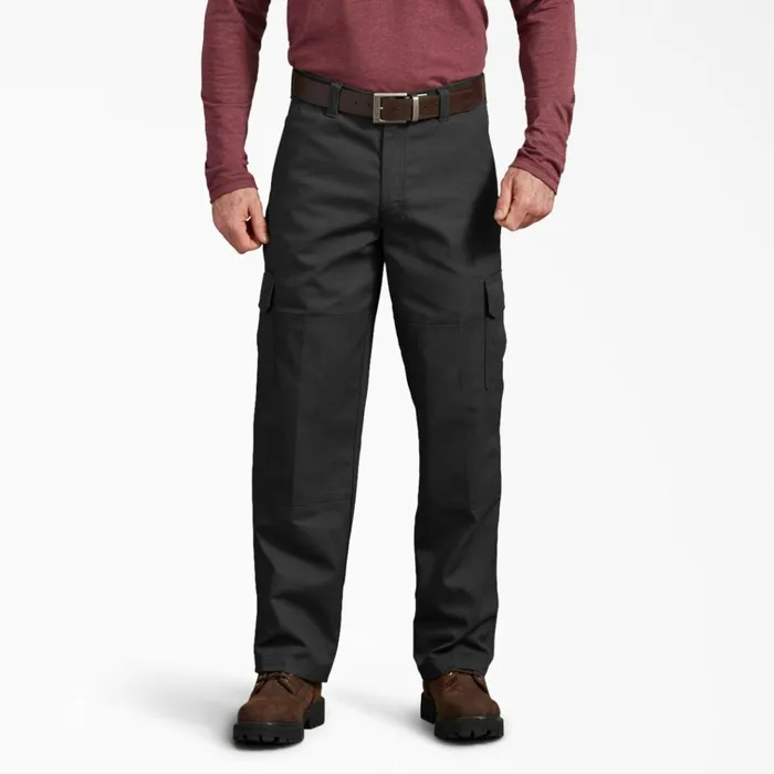 Active Waist Regular Fit Cargo Pants Black Black bk Men Dickies Cargo