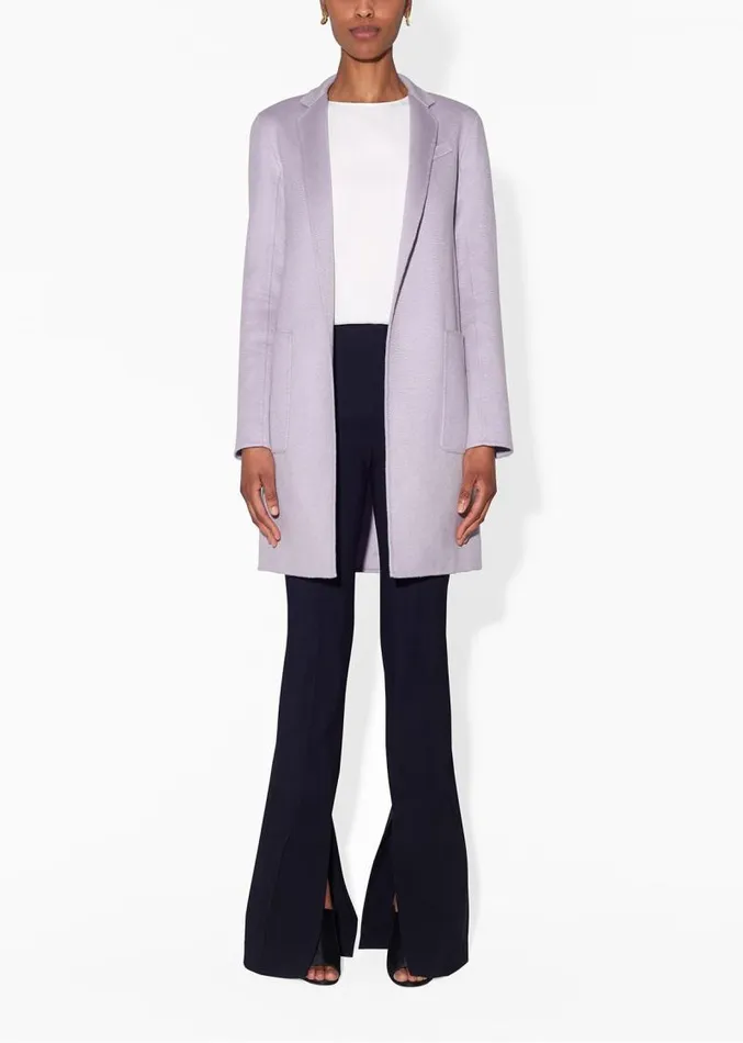 Adam Lippes Jackets and Coats Car Coat In Zibelline Cashmere Lilac 8211 Women Adam Lippes Jackets and Coats Car Coat In Zibelline Cashmere Lilac 8211 Women