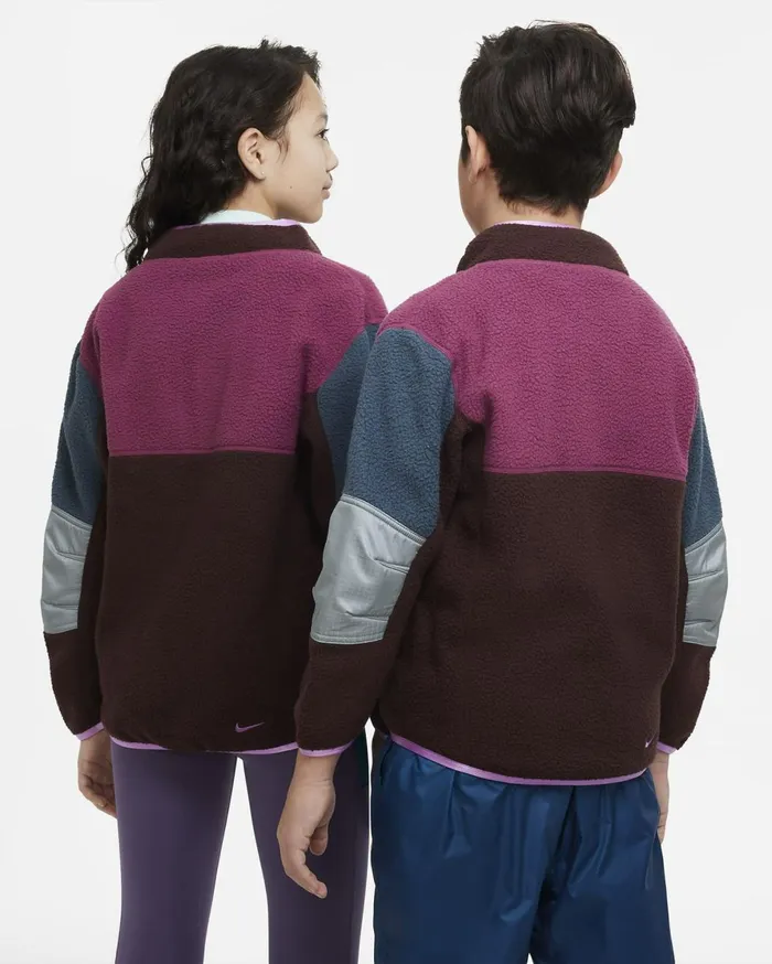 All Clothing Kids Nike ACG ThermaFIT Earthrosewoodfaded Sprucerush Fuchsia