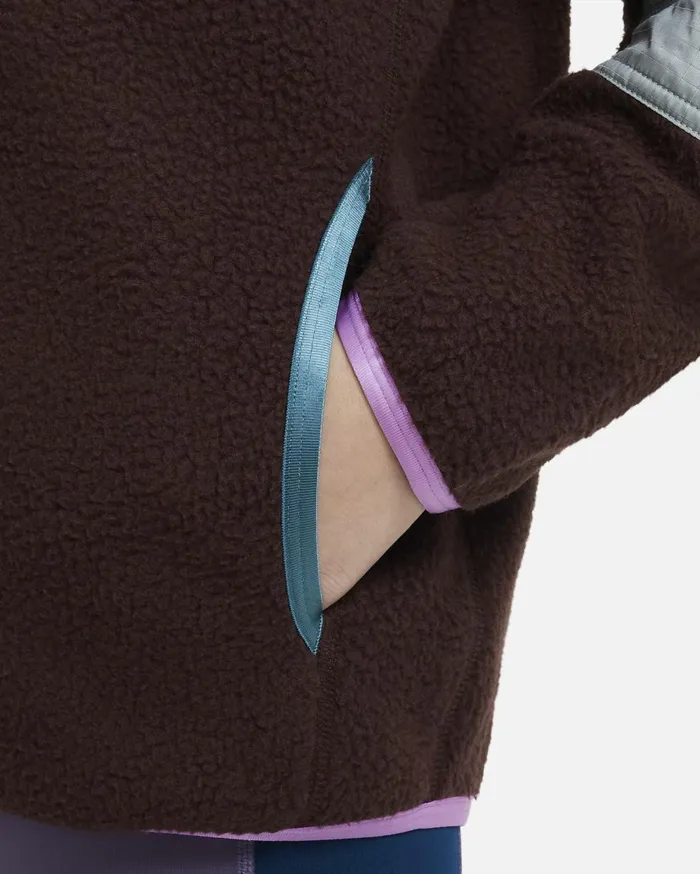 All Clothing Kids Nike ACG ThermaFIT Earthrosewoodfaded Sprucerush Fuchsia