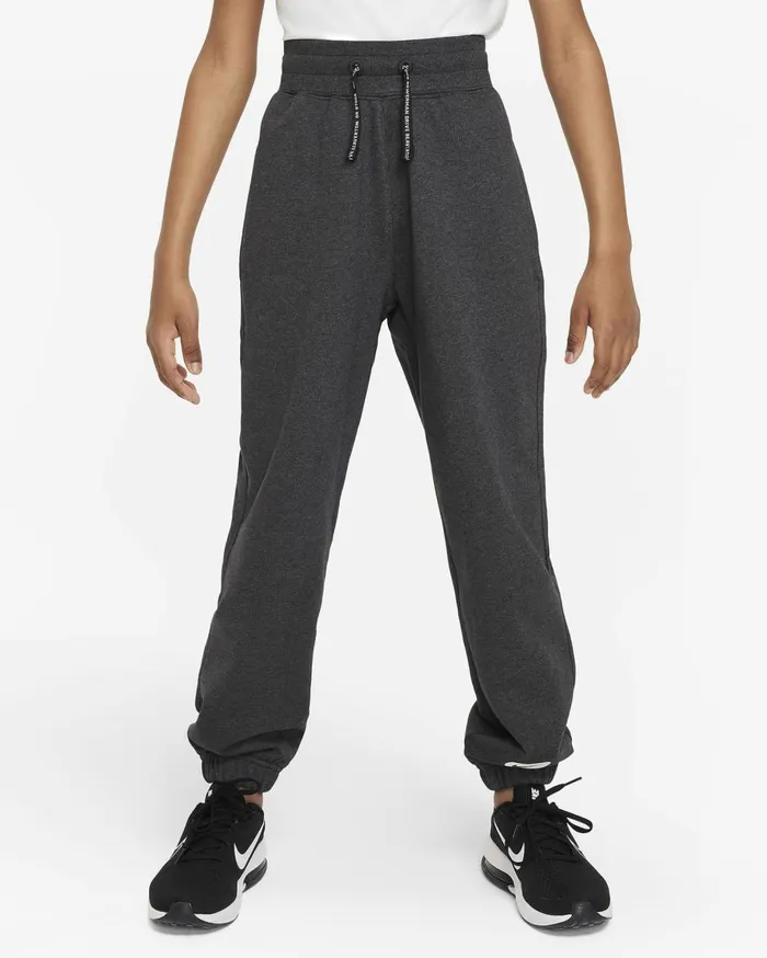 All Clothing Kids Nike DriFIT Athletics Blackheatherwhite