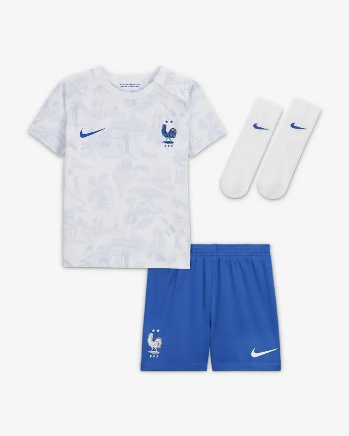 All Clothing Kids Nike France 202223 Away Whitegame Royalwhitegame Royal
