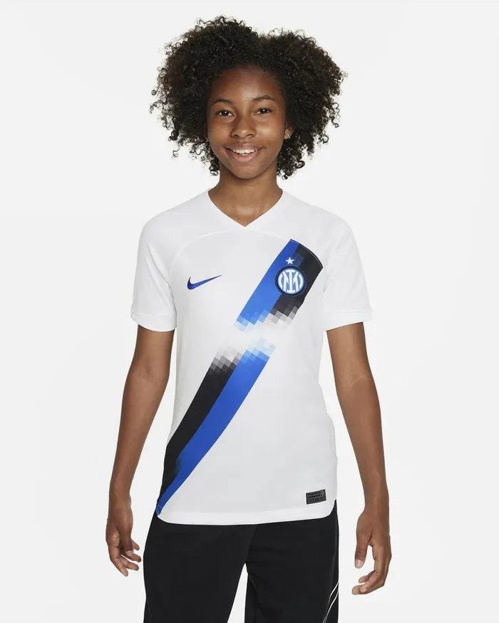 All Clothing Kids Nike Inter Milan 202324 Stadium Away Whitelyon Blue