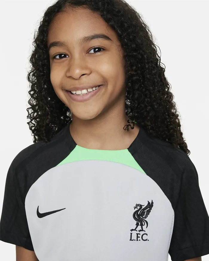 All Clothing Kids Nike Liverpool FC Strike Wolf Greypoison Greenblack