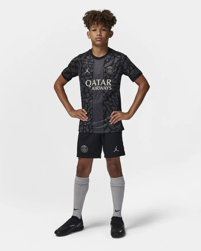 All Clothing Kids Nike Paris SaintGermain 202324 Stadium Third Blackstone