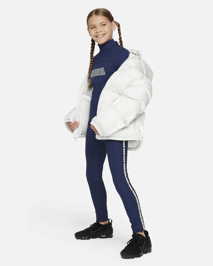 All Clothing Kids Nike Sportswear DriFIT Midnight Navymidnight Navycoconut Milk