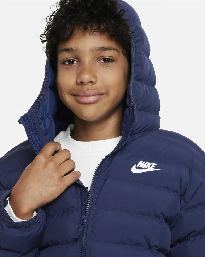 All Clothing Kids Nike Sportswear Lightweight Synthetic Fill Midnight Navymidnight Navywhite