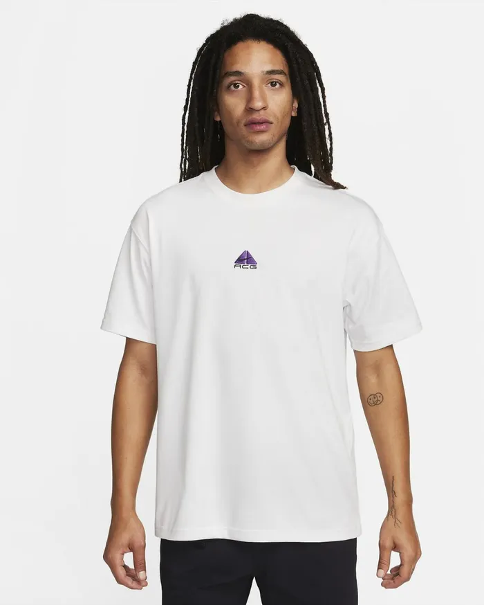 All Clothing Men Nike ACG Summit Whitepurple Cosmos
