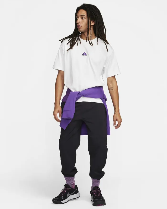 All Clothing Men Nike ACG Summit Whitepurple Cosmos