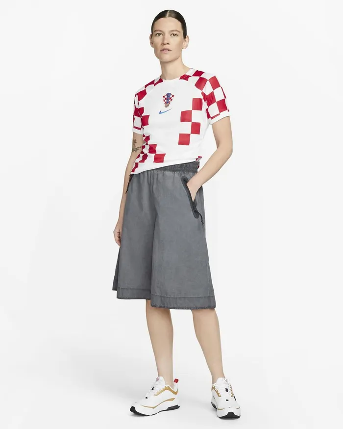All Clothing Women Nike Croatia 202223 Stadium Home Whitebattle Blue
