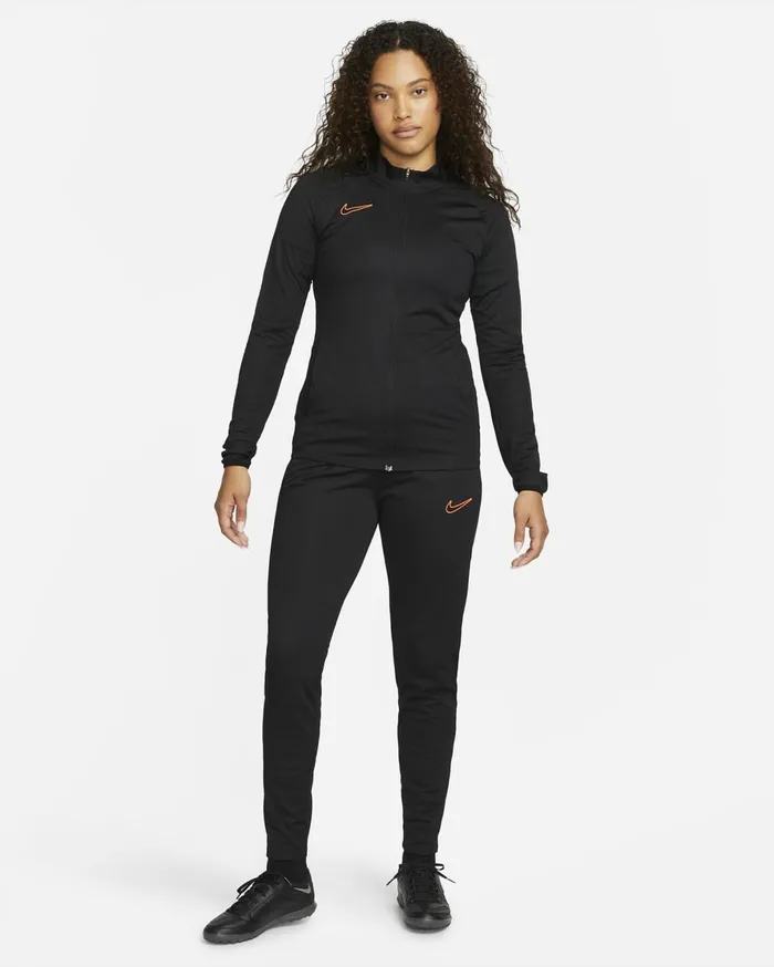 All Clothing Women Nike DriFIT Academy Blackwhitebright Crimson