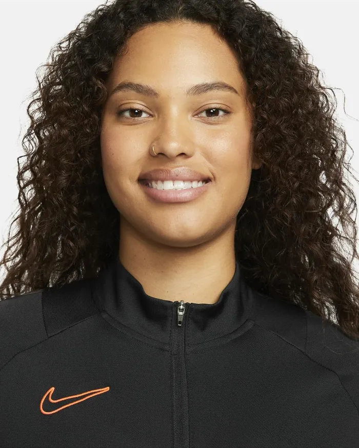 All Clothing Women Nike DriFIT Academy Blackwhitebright Crimson