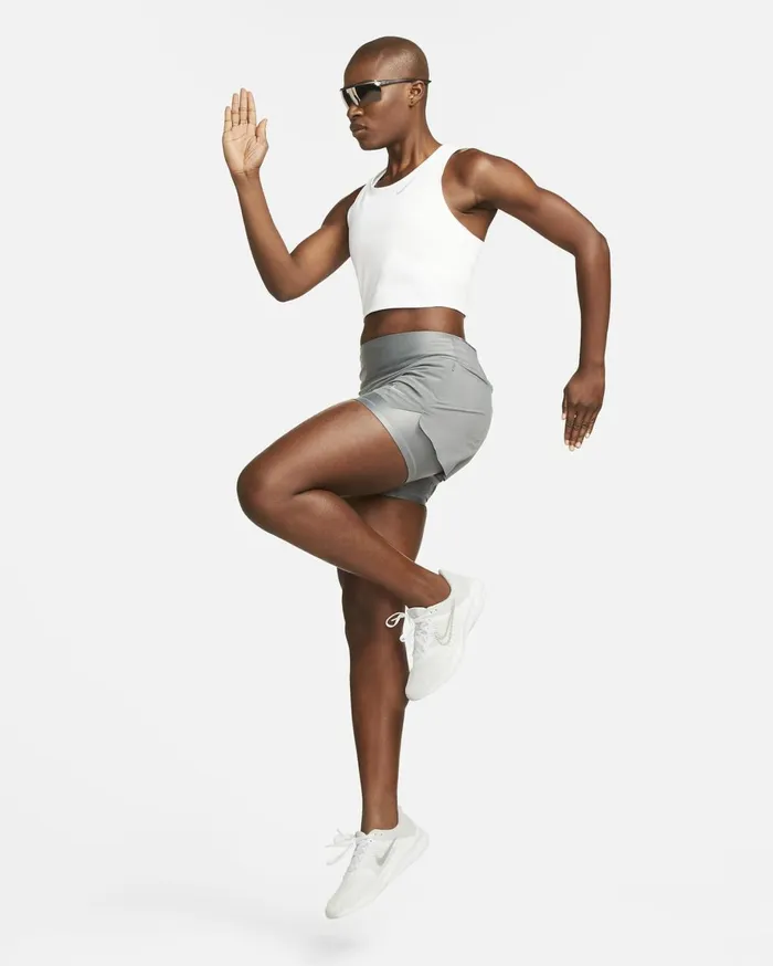 All Clothing Women Nike DriFIT Swift Smoke Grey
