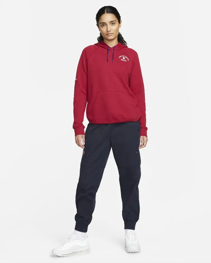 All Clothing Women Nike FC Barcelona Essential Noble Reddeep Royal Bluepale Ivory