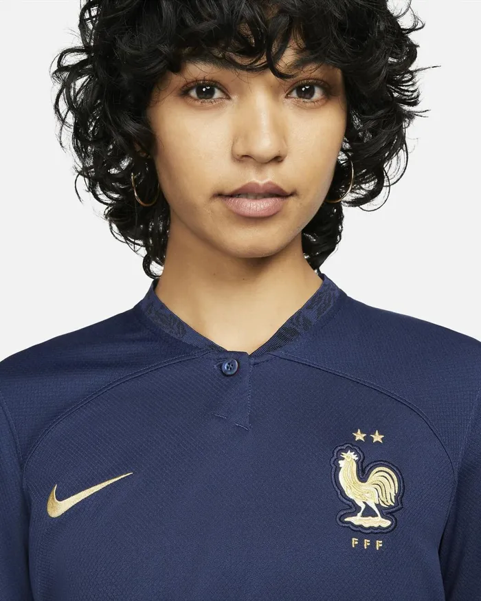 All Clothing Women Nike FFF 202223 Stadium Home Midnight Navymidnight Navymidnight Navymetallic Gold