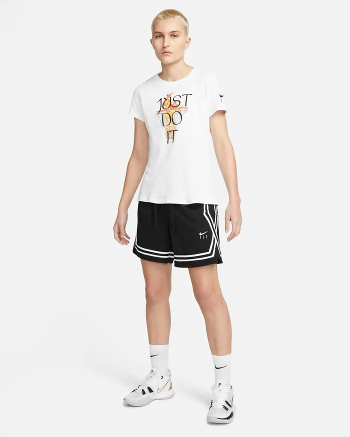 All Clothing Women Nike Fly Crossover Blackwhite