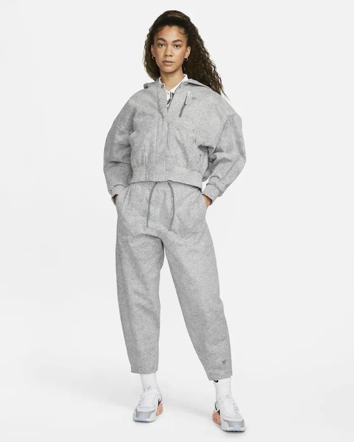 All Clothing Women Nike Forward Trousers Smoke Greyheatherlight Smoke Greycool Grey
