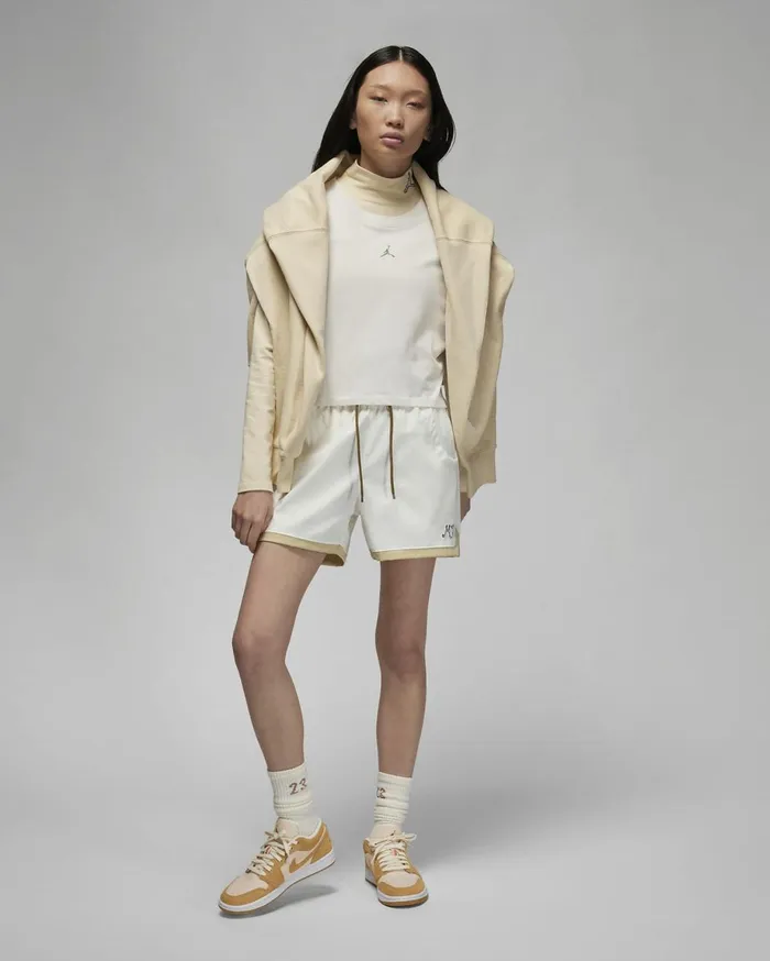 All Clothing Women Nike Jordan Sailteam Goldbrown Kelp