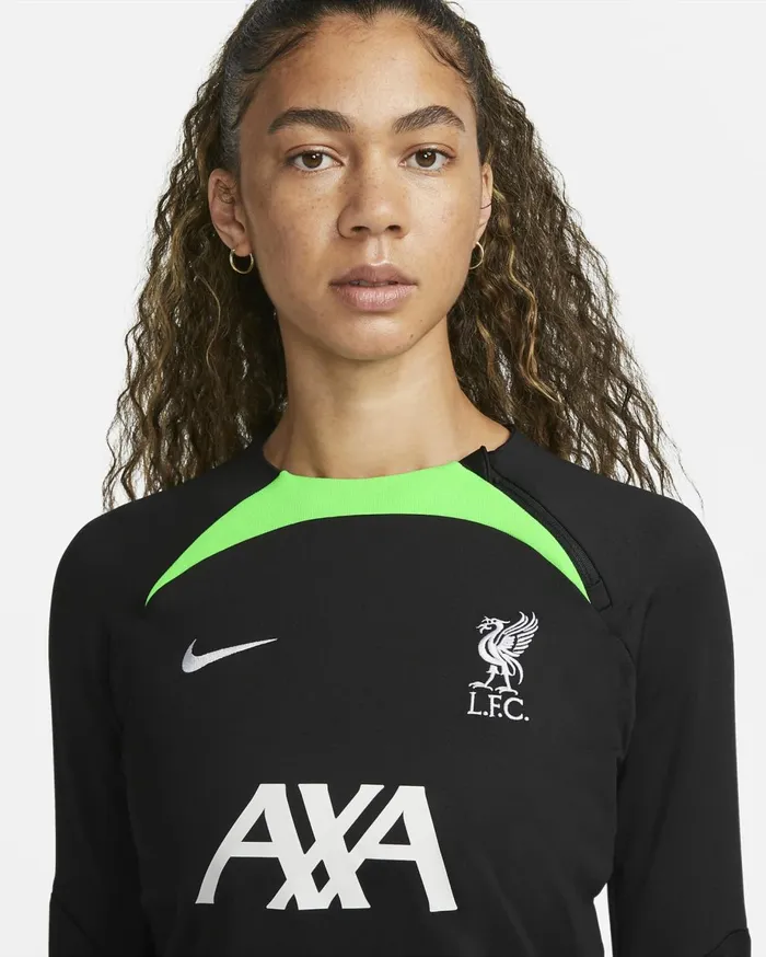 All Clothing Women Nike Liverpool FC Strike Blackpoison Greenwhite