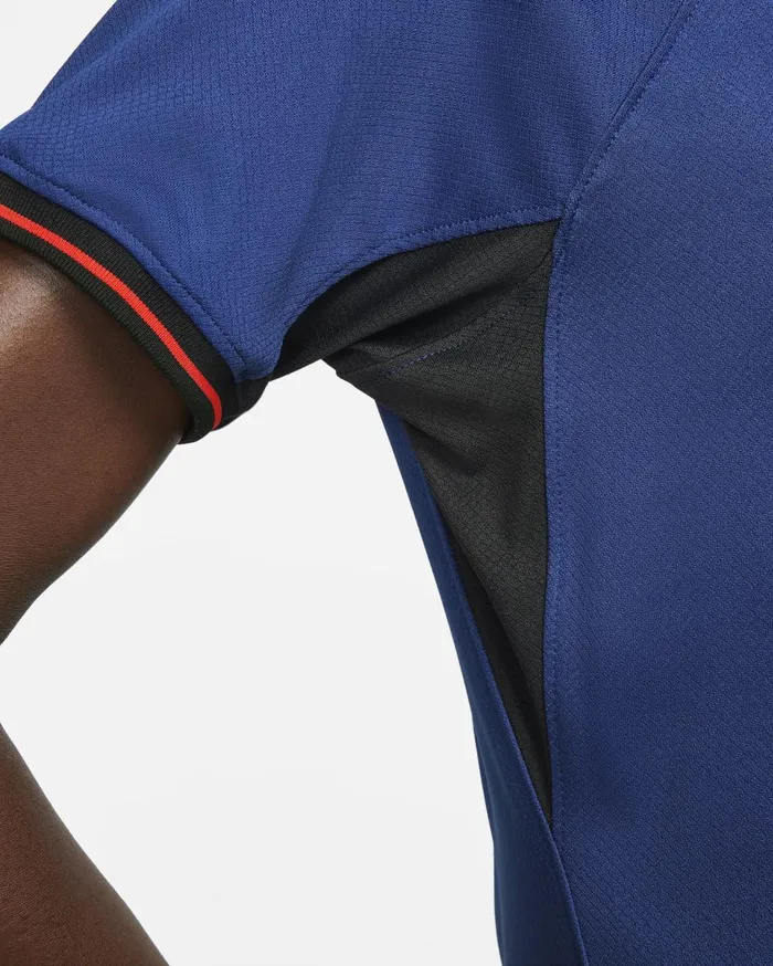 All Clothing Women Nike Netherlands 202223 Stadium Away Deep Royal Blueblackhabanero Red