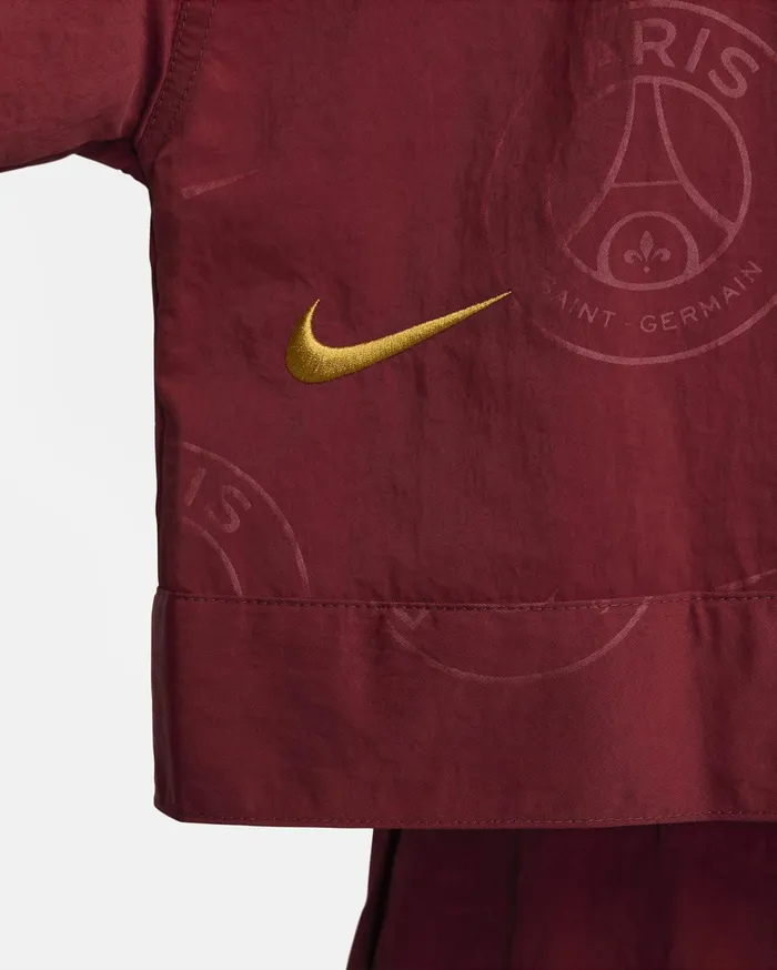 All Clothing Women Nike Paris SaintGermain Essential Team Redgold Suede