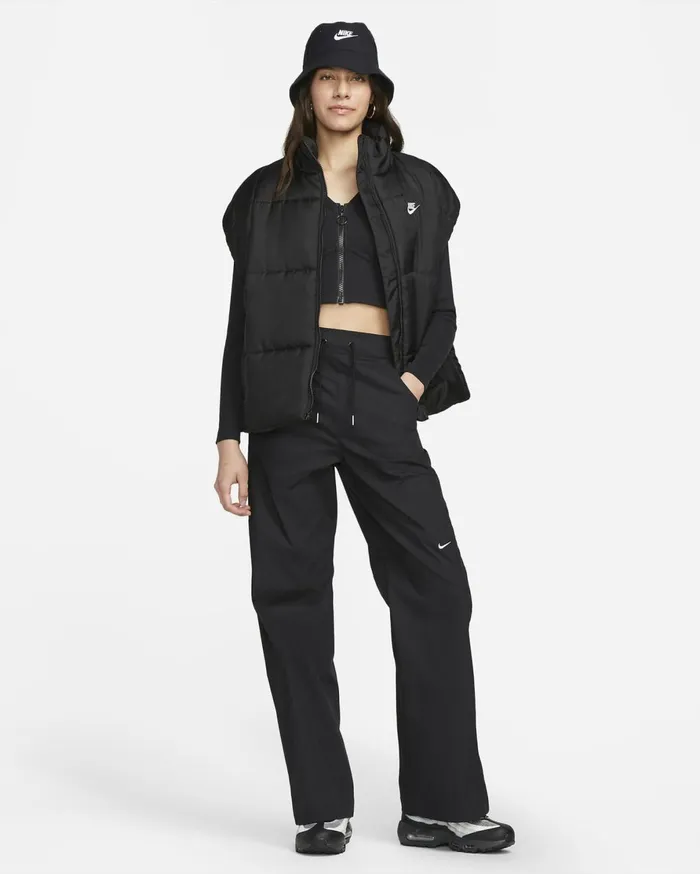 All Clothing Women Nike Sportswear Essentials Blackwhite