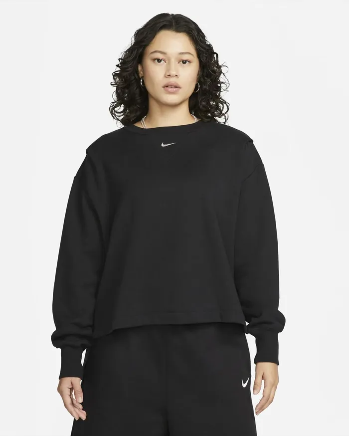 All Clothing Women Nike Sportswear Modern Fleece Blackflat Pewter