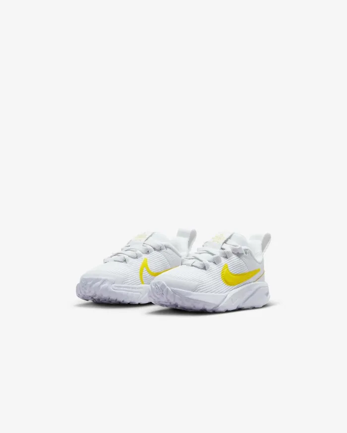 All Shoes Kids Nike Star Runner 4 Summit Whitevivid Sulphurwhiteopti Yellow