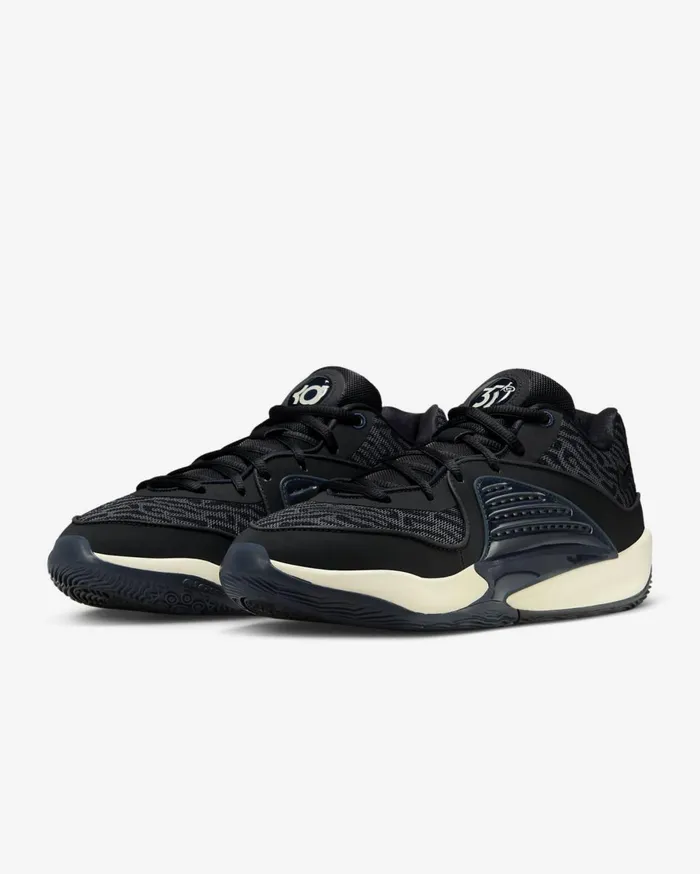 All Shoes Men Nike KD16 Blackdark Smoke Greycoconut Milkblack