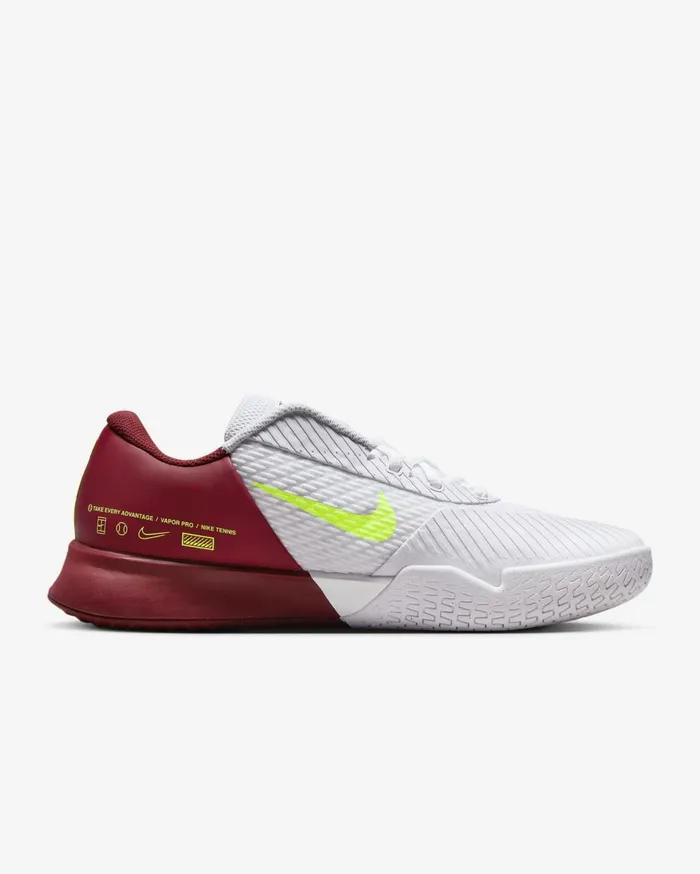 All Shoes Men Nike NikeCourt Air Zoom Vapor Pro 2 Whiteteam Redlime Blast