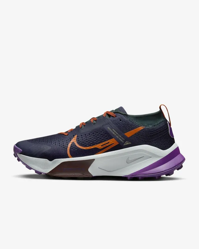 All Shoes Men Nike Zegama Purple Inkdeep Junglepurple Cosmossafety Orange