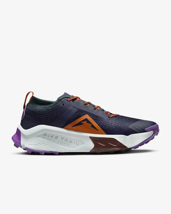 All Shoes Men Nike Zegama Purple Inkdeep Junglepurple Cosmossafety Orange