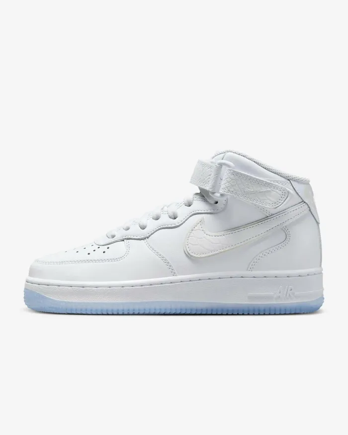 All Shoes Women Nike Air Force 1 Mid Whitewhite