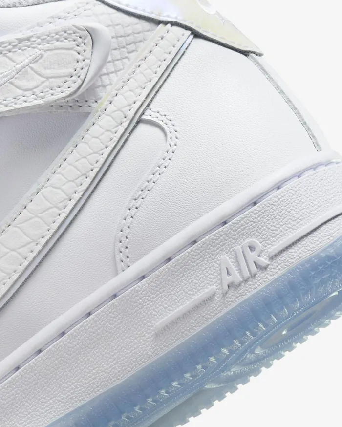 All Shoes Women Nike Air Force 1 Mid Whitewhite