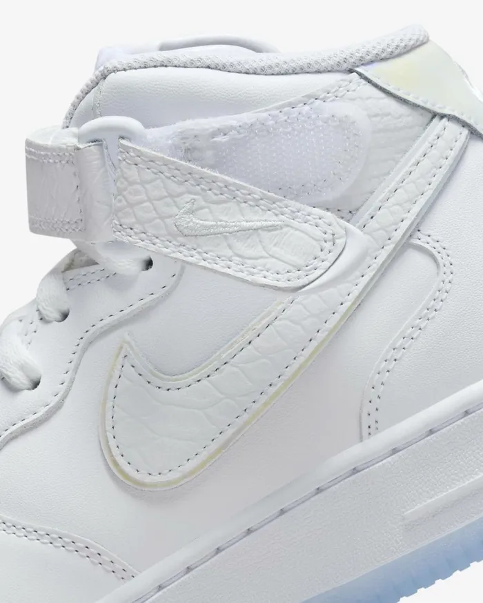 All Shoes Women Nike Air Force 1 Mid Whitewhite