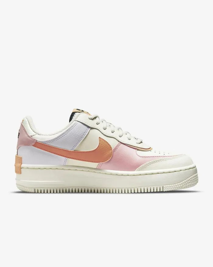 All Shoes Women Nike Air Force 1 Shadow Sailorange Chalkdark Obsidianpink Glaze