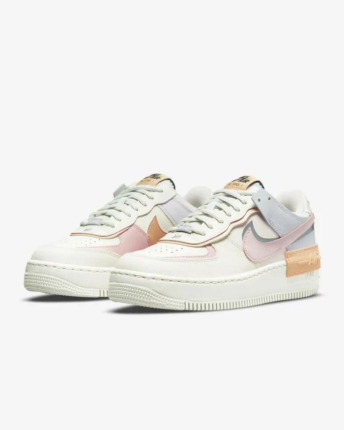 All Shoes Women Nike Air Force 1 Shadow Sailorange Chalkdark Obsidianpink Glaze