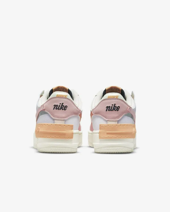 All Shoes Women Nike Air Force 1 Shadow Sailorange Chalkdark Obsidianpink Glaze