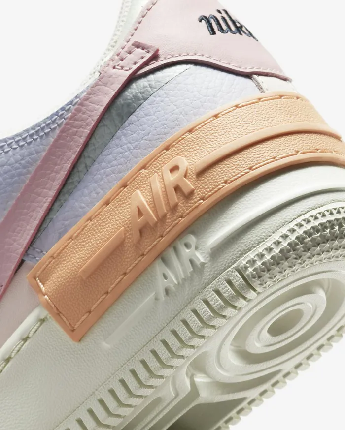 All Shoes Women Nike Air Force 1 Shadow Sailorange Chalkdark Obsidianpink Glaze