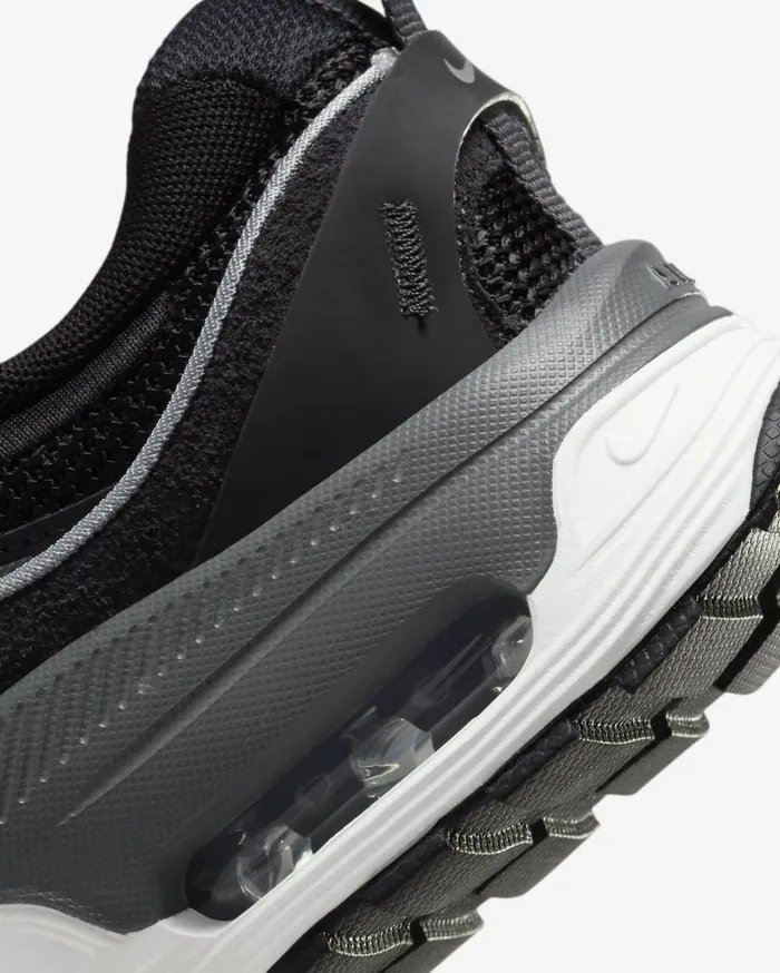 All Shoes Women Nike Air Max Bliss Blackoil Greyiron Greymetallic Silver