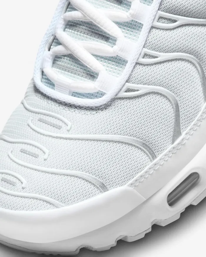 All Shoes Women Nike Air Max Plus Whitemetallic Silversailpure Platinum