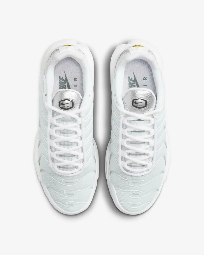 All Shoes Women Nike Air Max Plus Whitemetallic Silversailpure Platinum