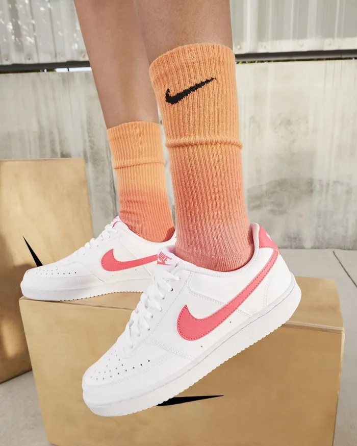 All Shoes Women Nike Court Vision Low Whitevoltblacksea Coral