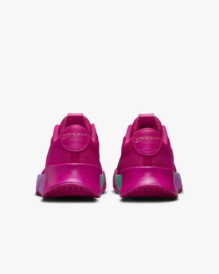 All Shoes Women Nike NikeCourt Vapor Lite 2 Premium Fireberrymulticolourfierce Pinkmetallic Red Bronze