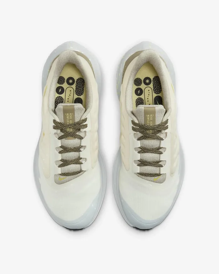 All Sports Women Nike Air Winflo 9 Shield Pale Ivoryneutral Olivesea Glasshigh Voltage