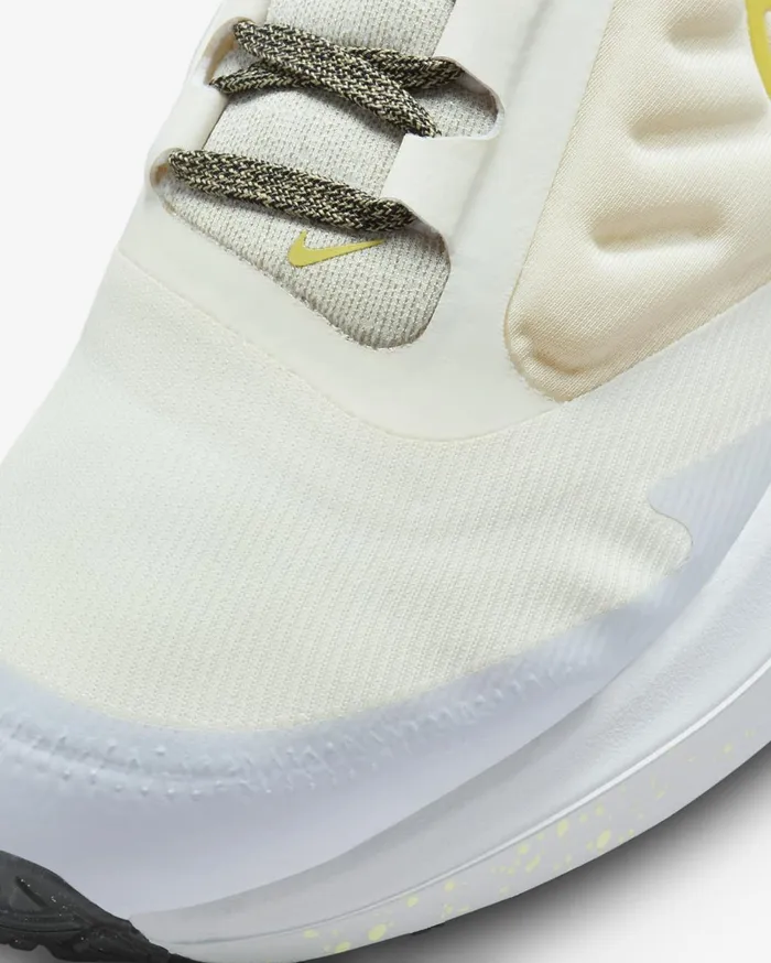 All Sports Women Nike Air Winflo 9 Shield Pale Ivoryneutral Olivesea Glasshigh Voltage