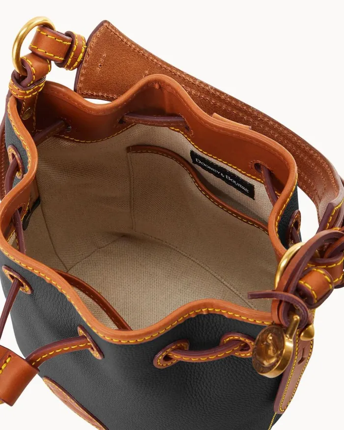 All Weather Leather 30 Mini Drawstring 17 Black Women Dooney and Bourke Mini Bags All Weather Leather 30 Mini Drawstring 17 Black Women Dooney and Bourke Mini Bags